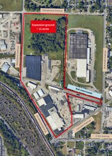 970 Woodland Ave, Columbus, OH - Aerial  map view