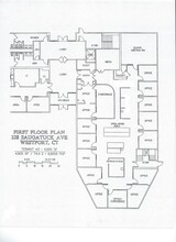 228 Saugatuck Ave, Westport, CT for lease Floor Plan- Image 1 of 3