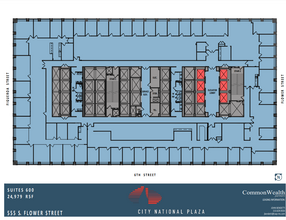 515 S Flower St, Los Angeles, CA for lease Floor Plan- Image 1 of 1