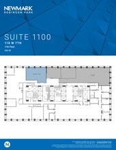 110 W 7th St S, Tulsa, OK for lease Site Plan- Image 1 of 1