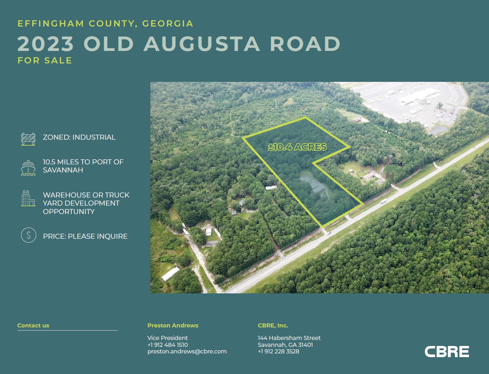 2023 Old Augusta Rd S, Rincon, GA 31326 2023 Old Augusta Road