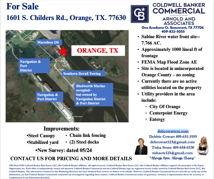 1601 S Childers Rd, Orange, TX for sale Building Photo- Image 1 of 4