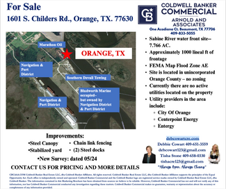 More details for 1601 S Childers Rd, Orange, TX - Land for Sale