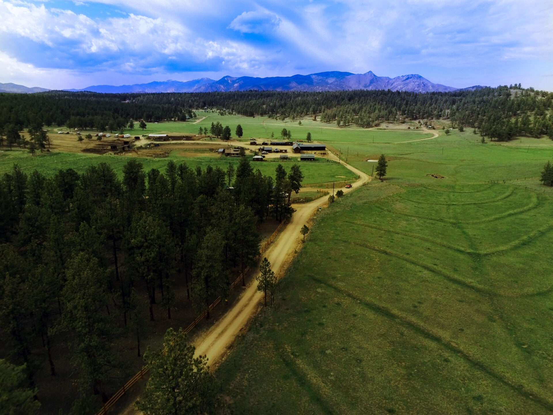 801 County Road 453, Lake George, CO for sale Aerial- Image 1 of 1