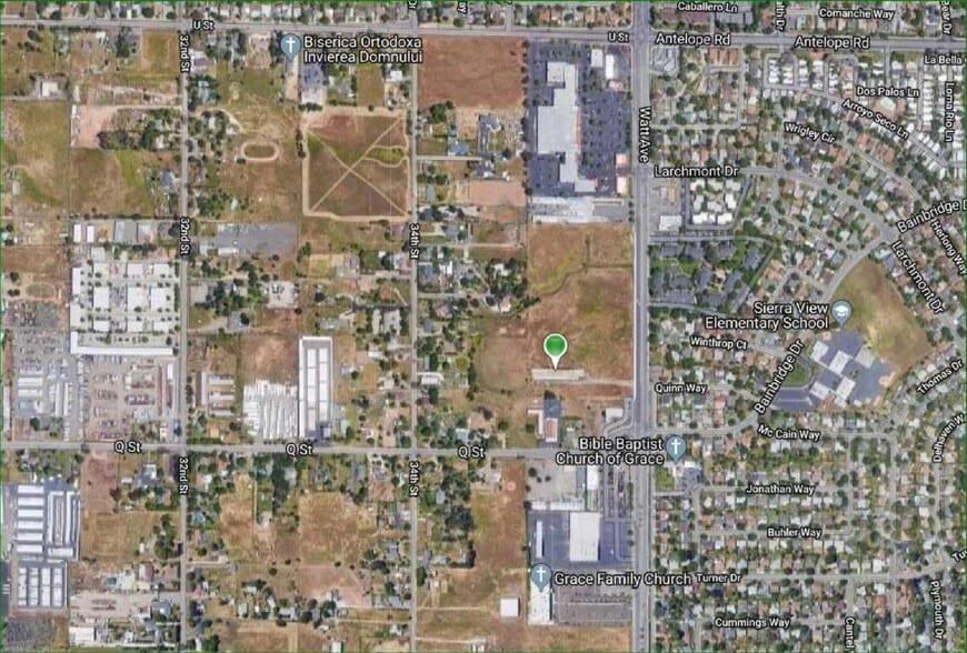 7235 Watt Ave, North Highlands, CA for sale - Aerial - Image 2 of 20