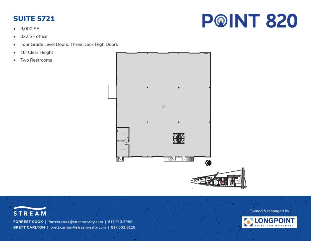 5721 E Rosedale St, Fort Worth, TX for lease Floor Plan- Image 1 of 1