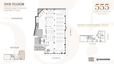 555 11th St NW, Washington, DC for lease Floor Plan- Image 1 of 1