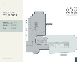650 Castro St, Mountain View, CA for lease Floor Plan- Image 1 of 1