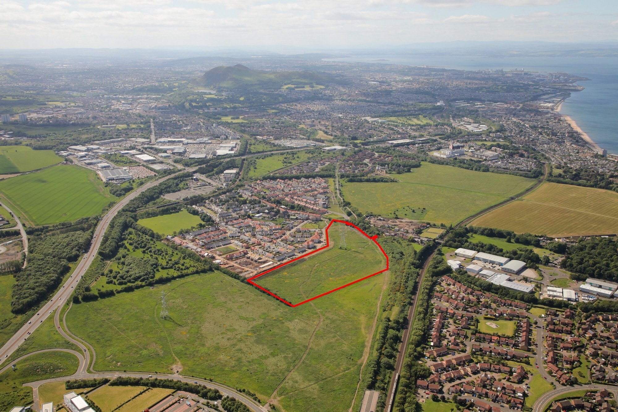 Land south of Newcraighall Rd, Newcraighall for sale Aerial- Image 1 of 1