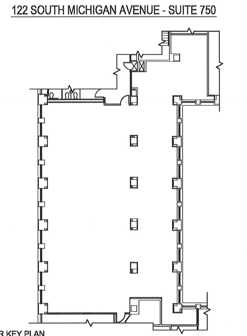 122 S Michigan Ave, Chicago, IL for lease Floor Plan- Image 1 of 1