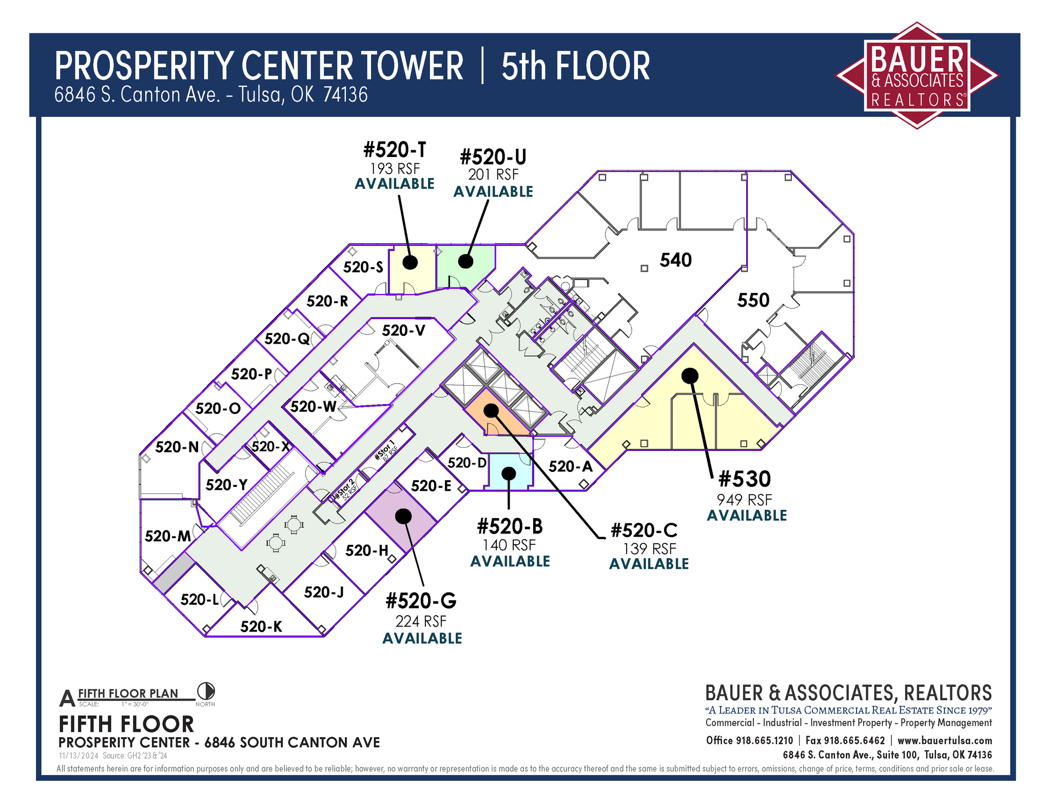 6846 S Canton Ave, Tulsa, OK for lease Site Plan- Image 1 of 1