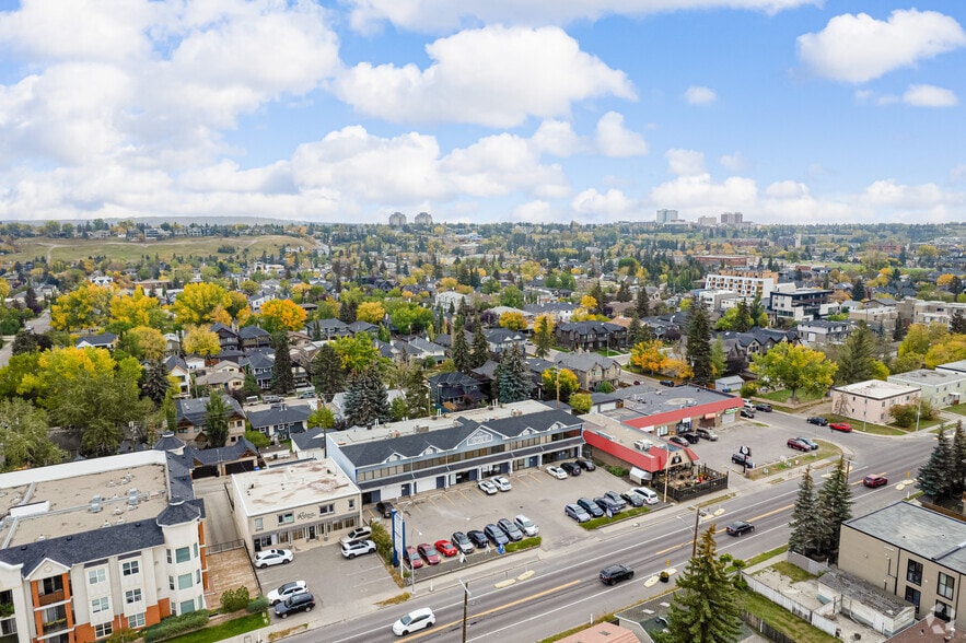 2120 Kensington Rd NW, Calgary, AB for lease - Aerial - Image 2 of 5