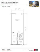 10930 Switzer Ave, Dallas, TX for lease Floor Plan- Image 1 of 1