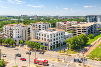 2421 W 7th St, Fort Worth, TX - aerial  map view