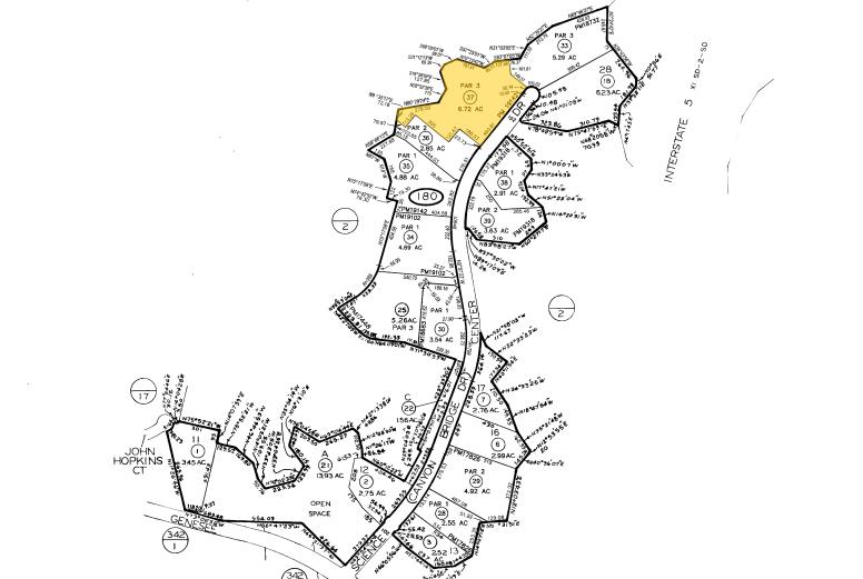 10628 Science Center Dr, San Diego, CA for lease - Plat Map - Image 2 of 7