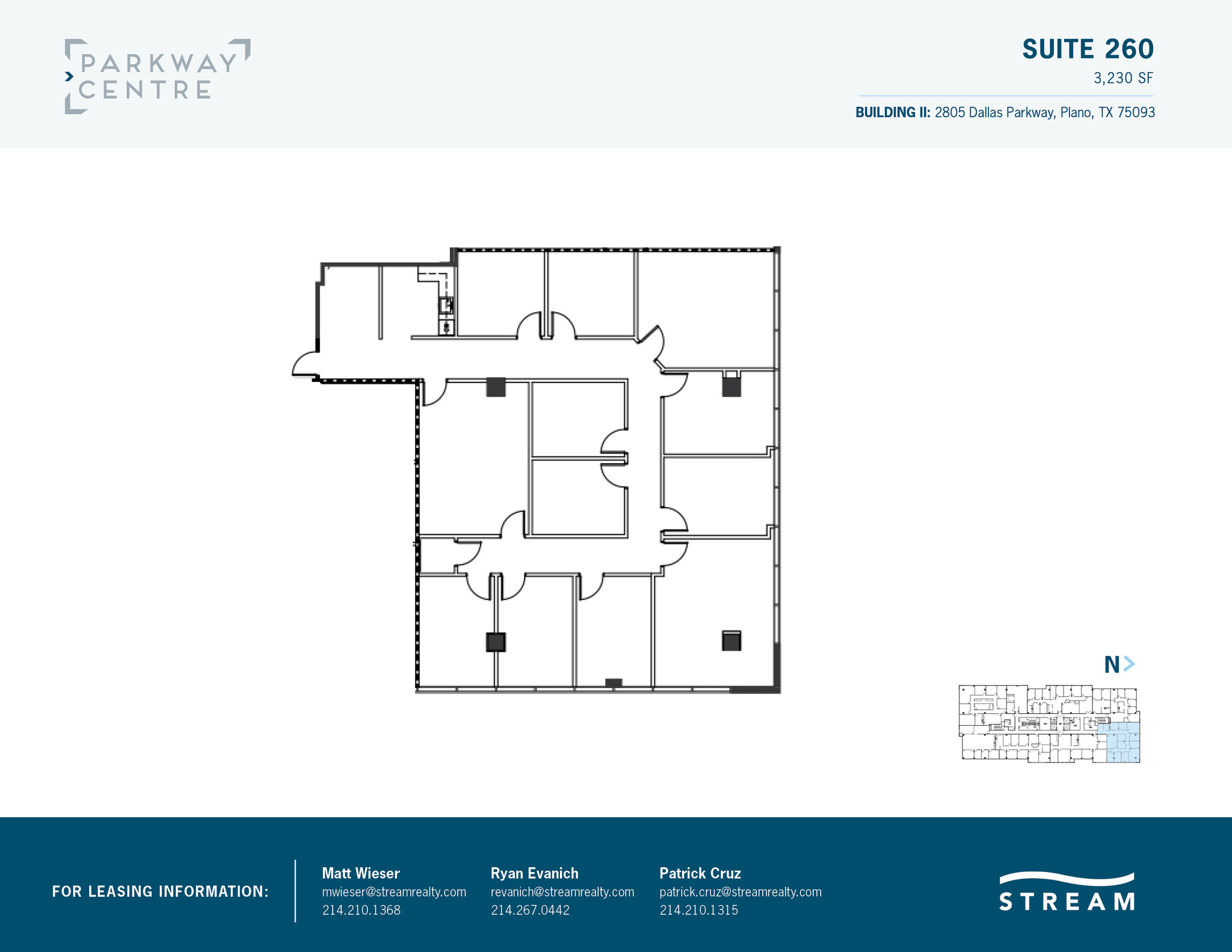 2805 Dallas Pkwy, Plano, TX for lease Floor Plan- Image 1 of 1