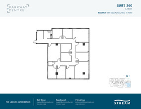 2805 Dallas Pkwy, Plano, TX for lease Floor Plan- Image 1 of 1