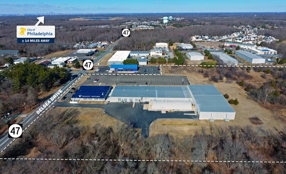 242 Delsea Dr, Hurffville, NJ for lease - Building Photo - Image 2 of 8