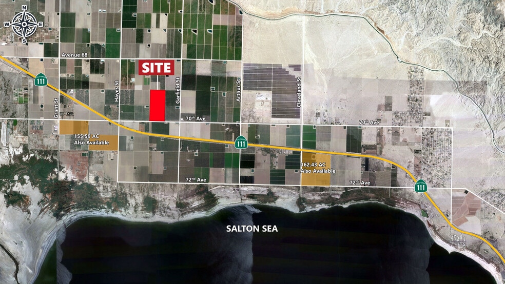 86920 70th Ave, Mecca, CA for sale - Aerial - Image 2 of 2