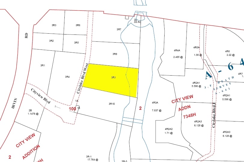 4609 Citylake Blvd W, Fort Worth, TX for sale - Plat Map - Image 2 of 29