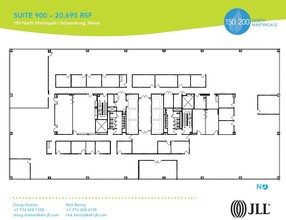 150 N Martingale Rd, Schaumburg, IL for lease Floor Plan- Image 1 of 1