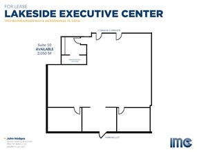 7901 Baymeadows Way, Jacksonville, FL for lease Site Plan- Image 2 of 2