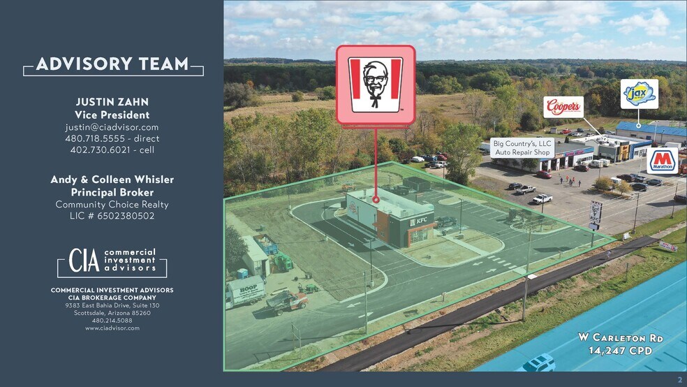 3335 Carleton rd, Hillsdale, MI for sale - Building Photo - Image 2 of 5