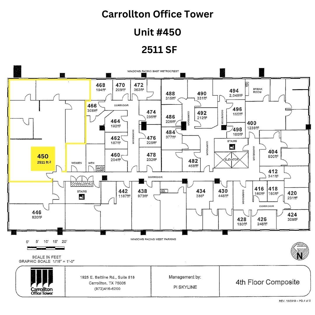 1925 E Belt Line Rd, Carrollton, TX for lease Floor Plan- Image 1 of 1