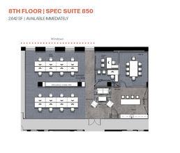 1850 M St NW, Washington, DC for lease Floor Plan- Image 1 of 4