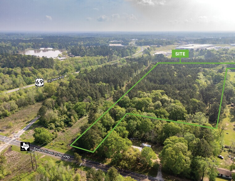 2101 Sayers St, Lufkin, TX for sale - Aerial - Image 3 of 4