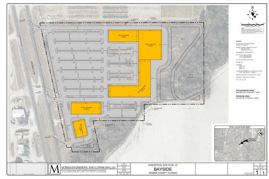 1768 US Highway 17 North, Wauchula, FL for sale - Site Plan - Image 2 of 2