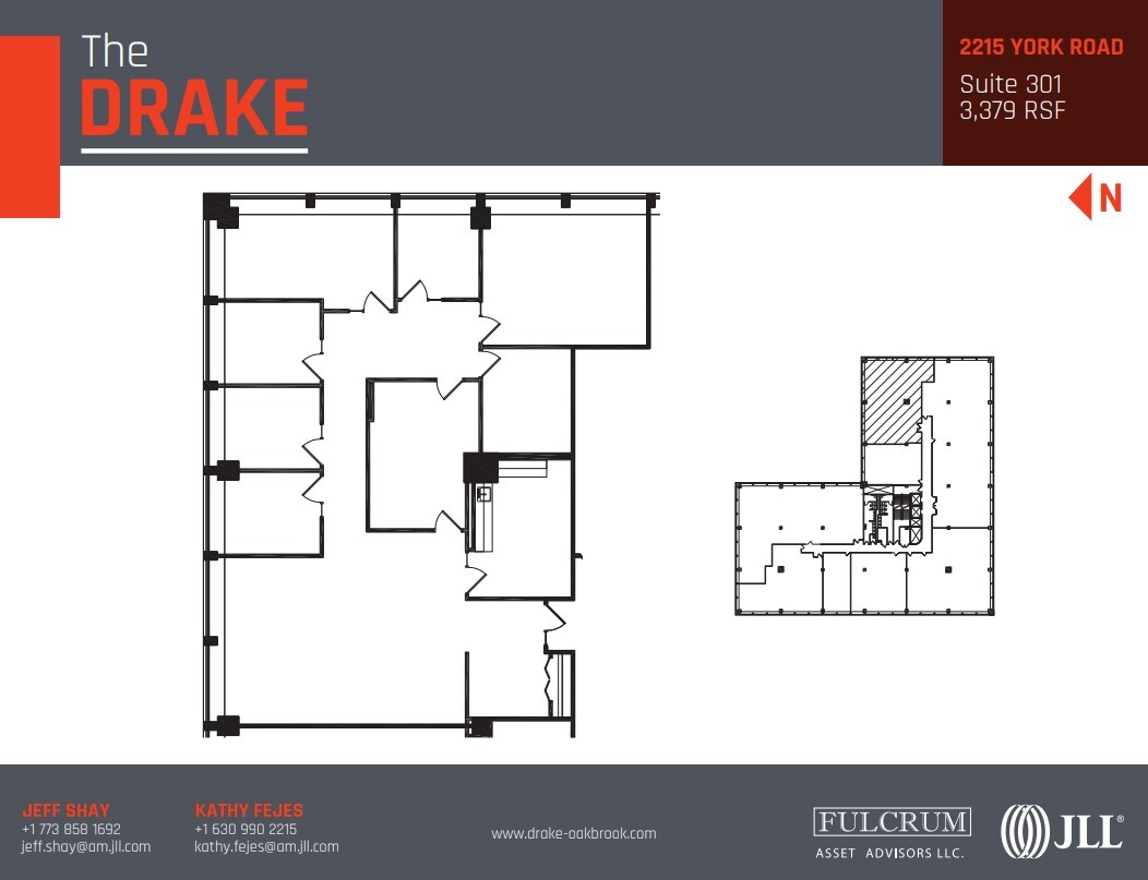 2211-2215 S York Rd, Oak Brook, IL for lease Floor Plan- Image 1 of 1