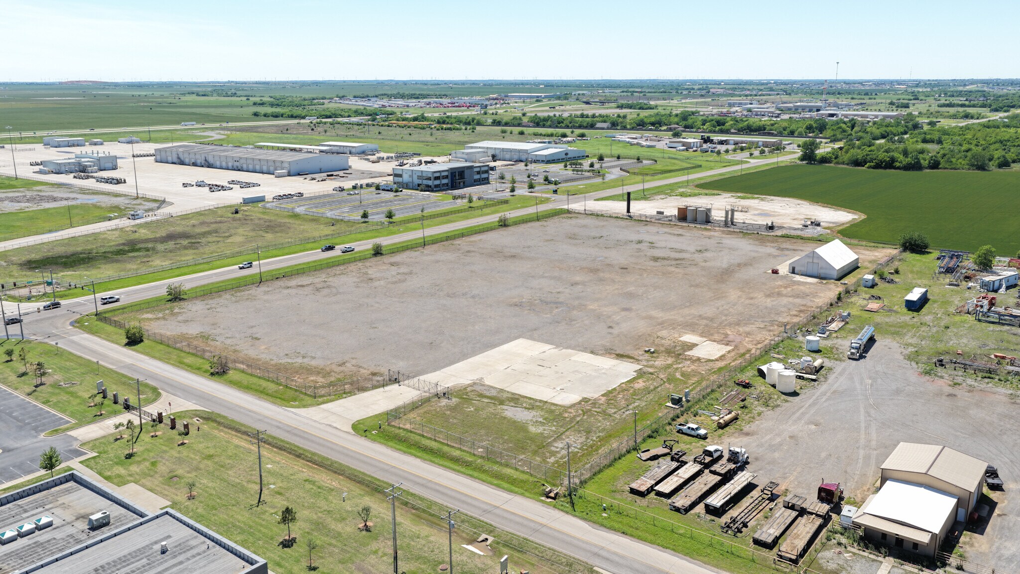 2620 Evans Rd, El Reno, OK for lease Aerial- Image 1 of 11