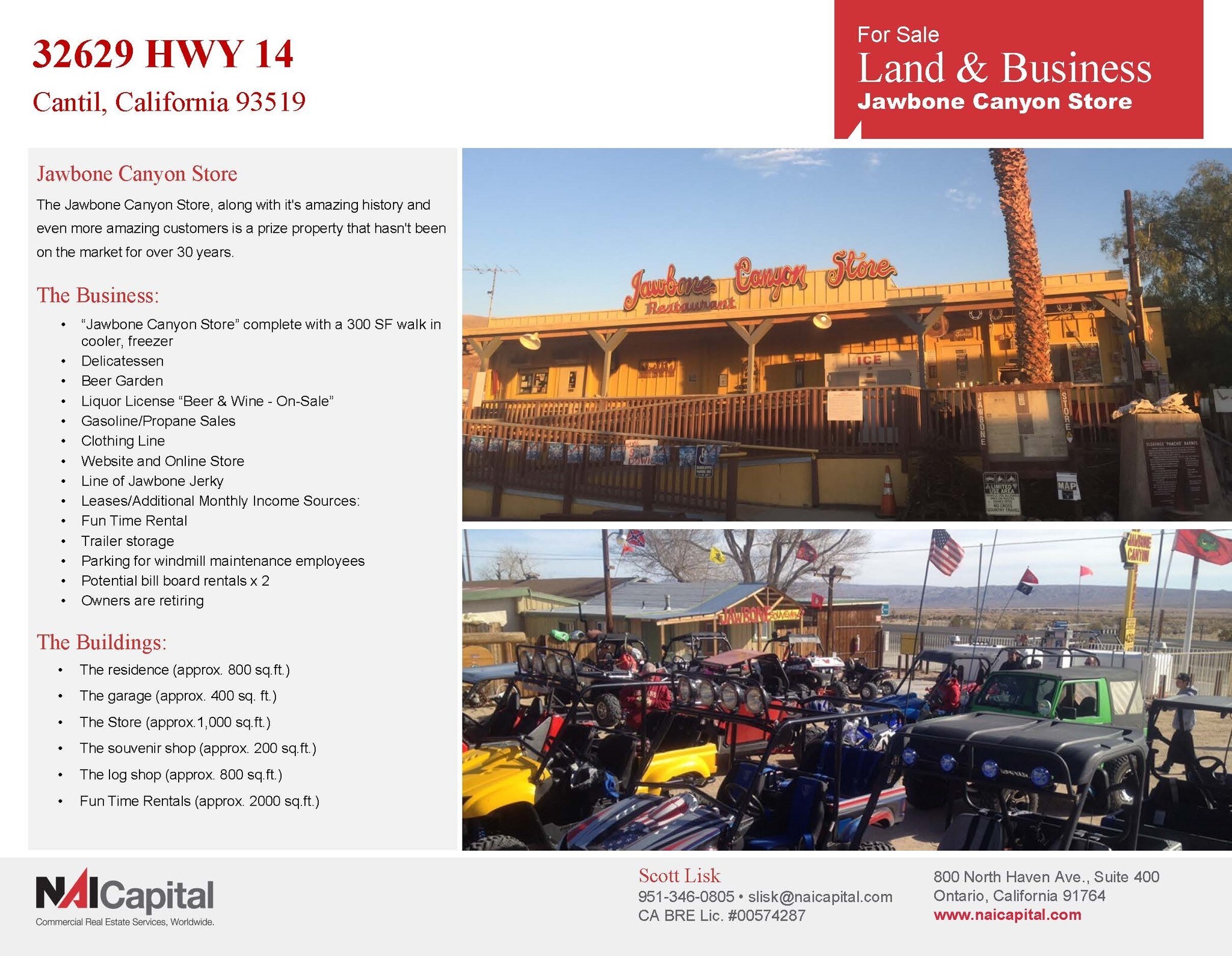 23629 Hwy 14, Mojave, CA for sale Building Photo- Image 1 of 1