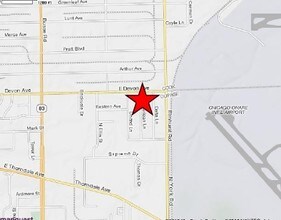 2451-2457 American Ln, Elk Grove Village, IL - AERIAL  map view