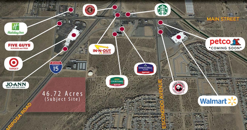 46.72-Acres Mariposa Rd, Hesperia, CA for sale - Building Photo - Image 2 of 3