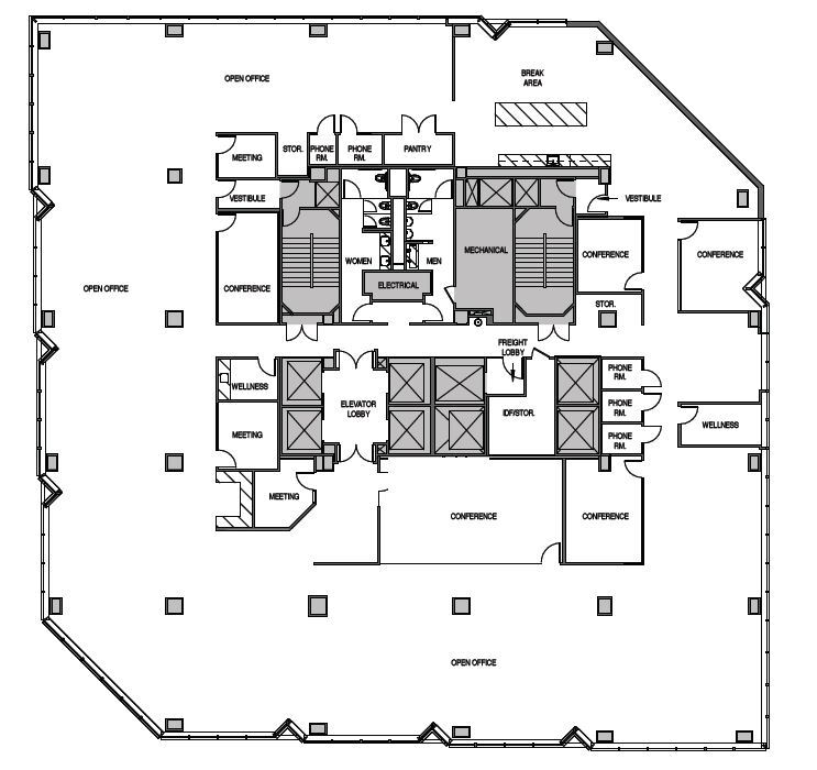 301 Howard St, San Francisco, CA for lease Floor Plan- Image 1 of 1