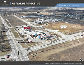 1475 W Tournament Trail Trl, Westfield, IN - aerial  map view