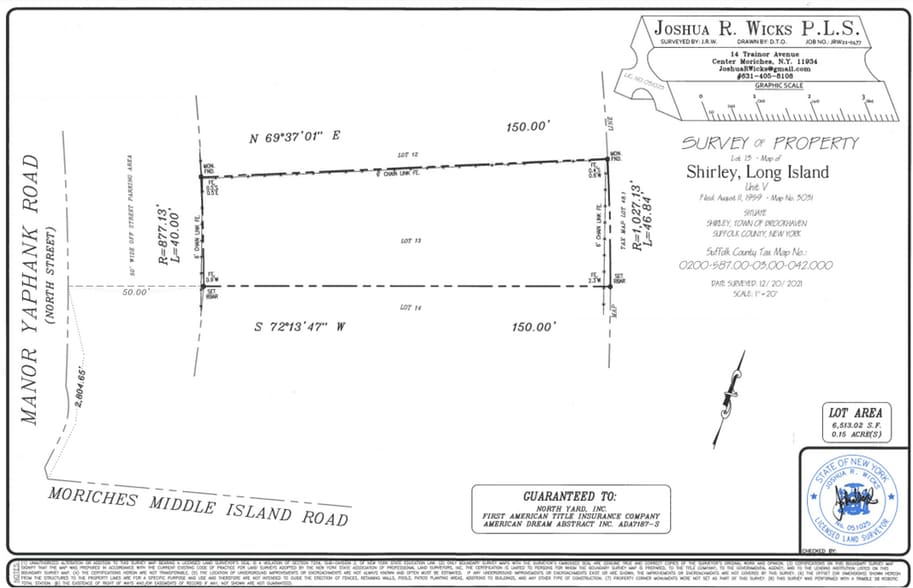 Manor Yaphnank Rd & Moriches Middle Island Rd, Manorville, NY for sale - Building Photo - Image 2 of 3