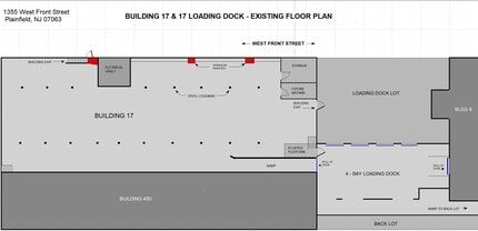 1309-1645 W Front St, Plainfield, NJ for lease Floor Plan- Image 1 of 1