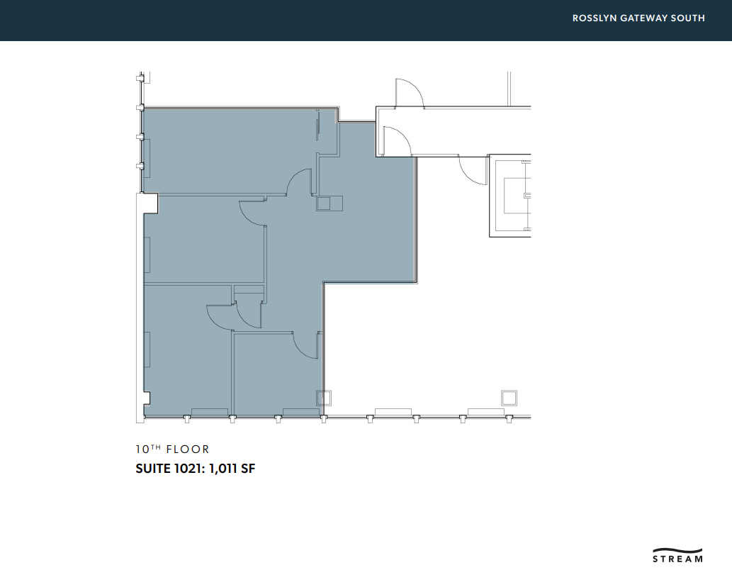 1901 N Fort Myer Dr, Arlington, VA for lease Floor Plan- Image 1 of 1