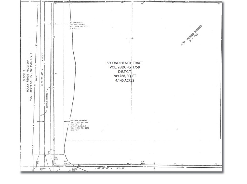 2613 Burney Rd, Arlington, TX for sale - Plat Map - Image 3 of 4