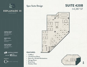 2415 E Camelback Rd, Phoenix, AZ for lease Floor Plan- Image 1 of 1