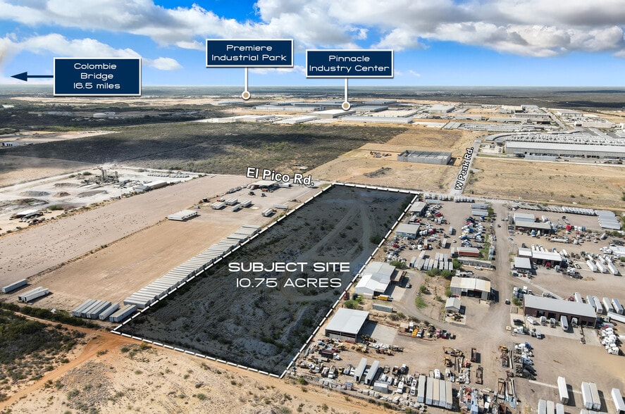 El Pico Road, Laredo, TX for sale - Aerial - Image 3 of 5