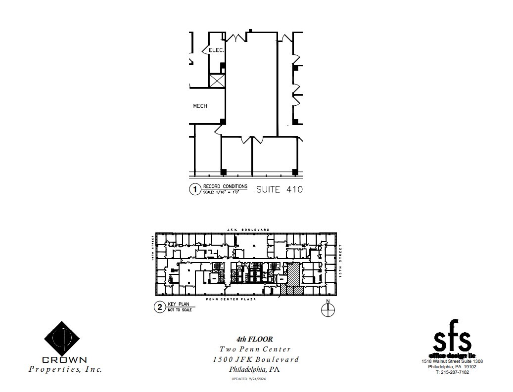 1500 John F Kennedy Blvd, Philadelphia, PA for lease Floor Plan- Image 1 of 1