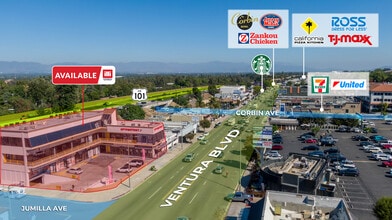 19737 Ventura Blvd, Woodland Hills, CA - AERIAL  map view