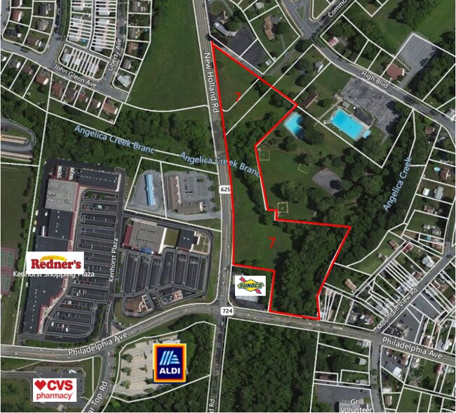 New Holland Rd, Reading, PA for sale - Aerial - Image 1 of 1