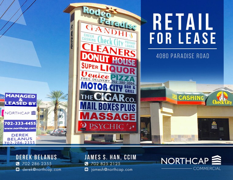 4080 Paradise Rd, Las Vegas, NV for sale - Building Photo - Image 1 of 1