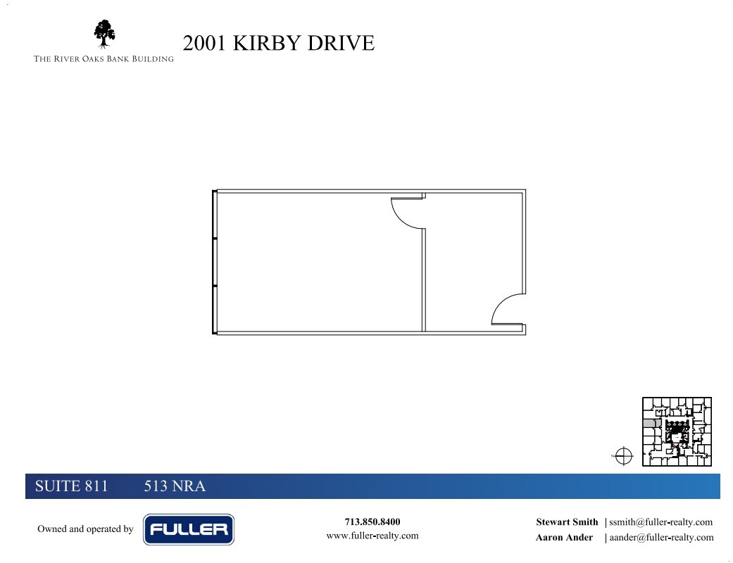 2001 Kirby Dr, Houston, TX for lease Floor Plan- Image 1 of 1