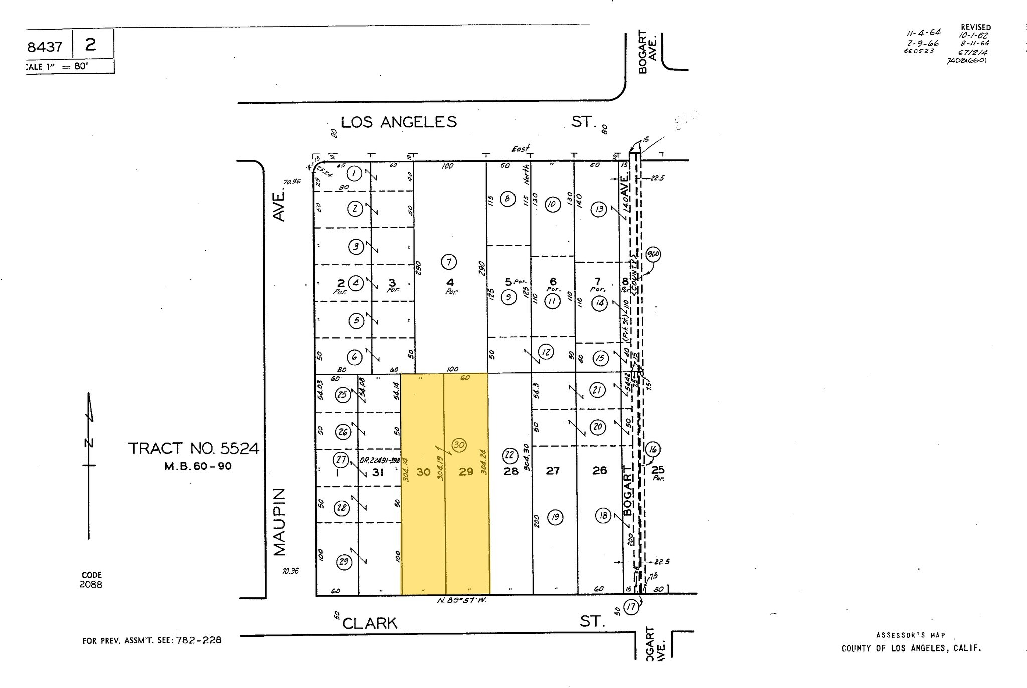 14521 Clark St, Baldwin Park, CA for sale Plat Map- Image 1 of 1